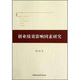 创业绩效影响因素研究
