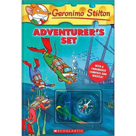 Geronimo Stilton Adventurer's Set: Lost Treasure of the Emerald Eye/Four Mice Deep in the Jungle