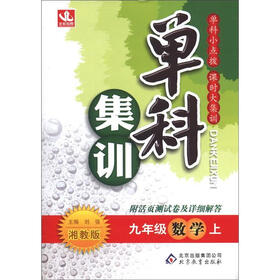 单科集训：9年级数学（上）（湘教版）
