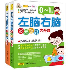 左右脑多元智能大开发（《0-1岁左脑右脑多元智能大开发》+《1-3岁左脑右脑多元智能大开发》）（套装2册）