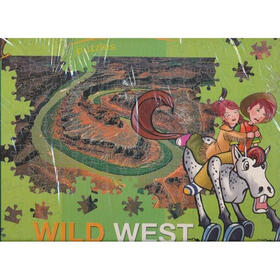 Alex and Penny in the Wild West Puzzle Book