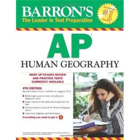 Barron's AP Human Geography, 4th Edition