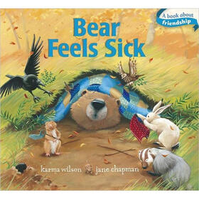 Bear Feels Sick(Board book)
