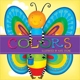 Colors: A Butterfly-Shaped Book(Board book)