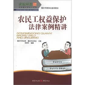 农家丛书·农民案中学法小丛书·新时代新农村建设书系·民主与法制系列：农民工权益保护法律案例精讲