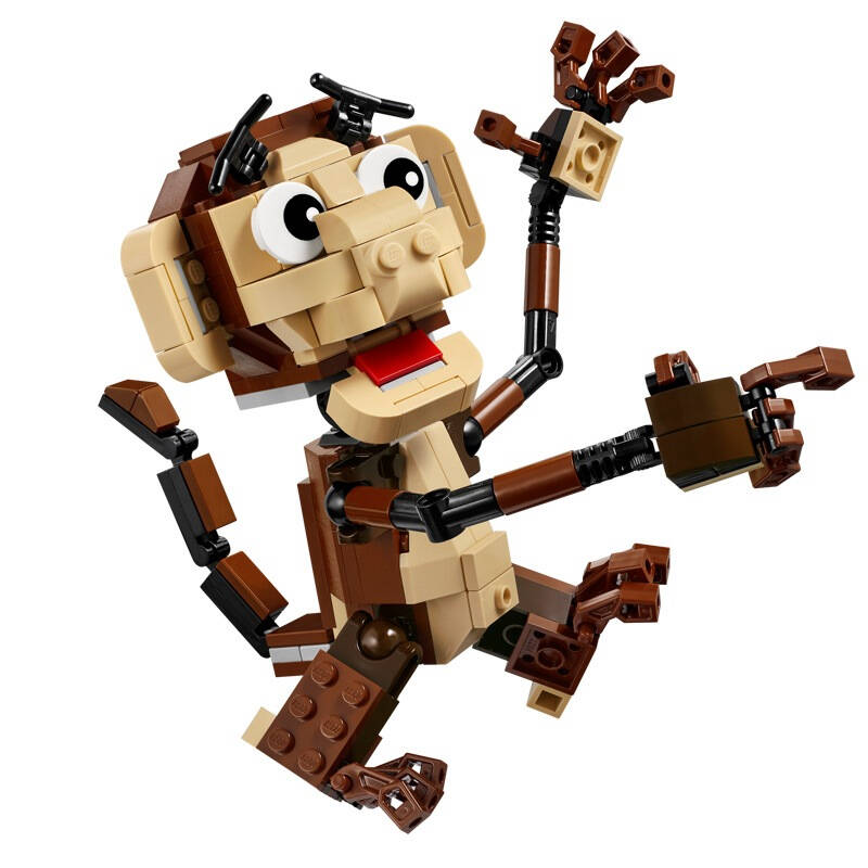 lego 乐高 creator 创意百变系列 顽皮的猴子 31019
