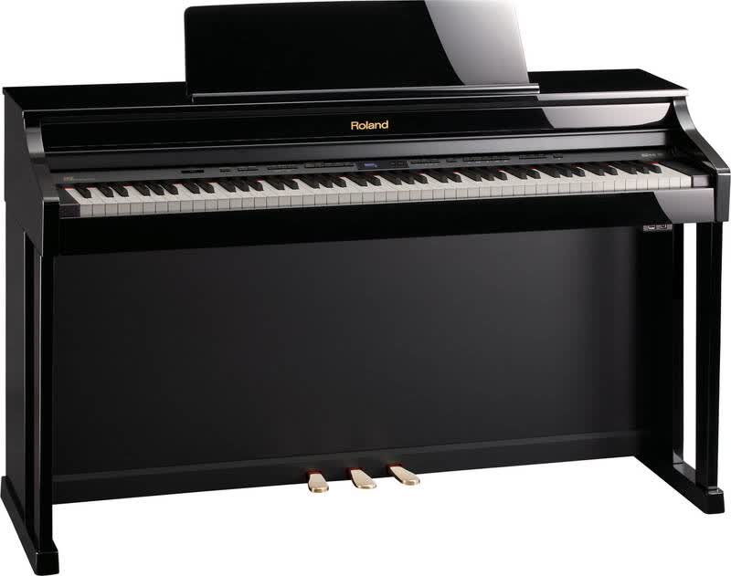 roland 罗兰电钢琴 hp505-pe 抛光黑(钢琴漆)