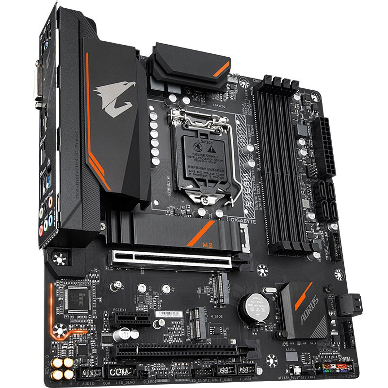 小雕技嘉aorus10400f b460mitxatxz490b460m主板