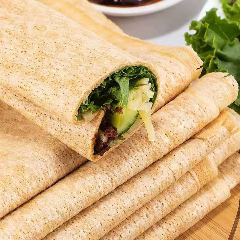 山东煎饼临沂蒙大煎饼杂粮全小麦粗粮软煎饼五斤自封袋一包装