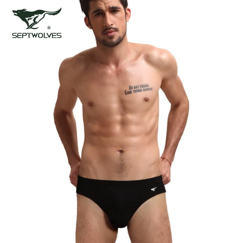 <em>七匹狼</em>正品纯棉男<em>三角内裤</em>男士三角裤男人裤头