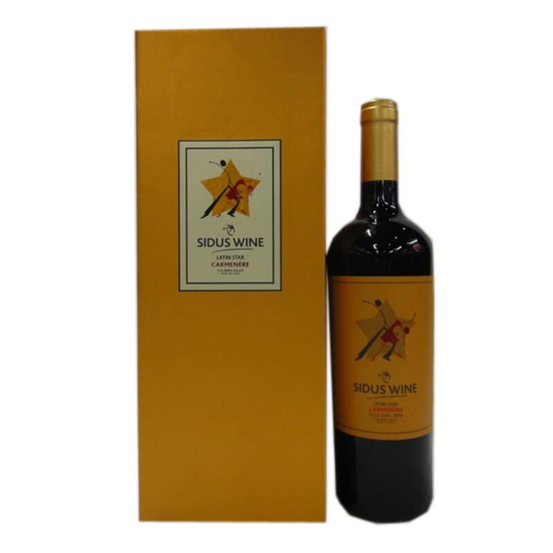 原装进口12.5°智利星得斯.拉丁之星金标干红