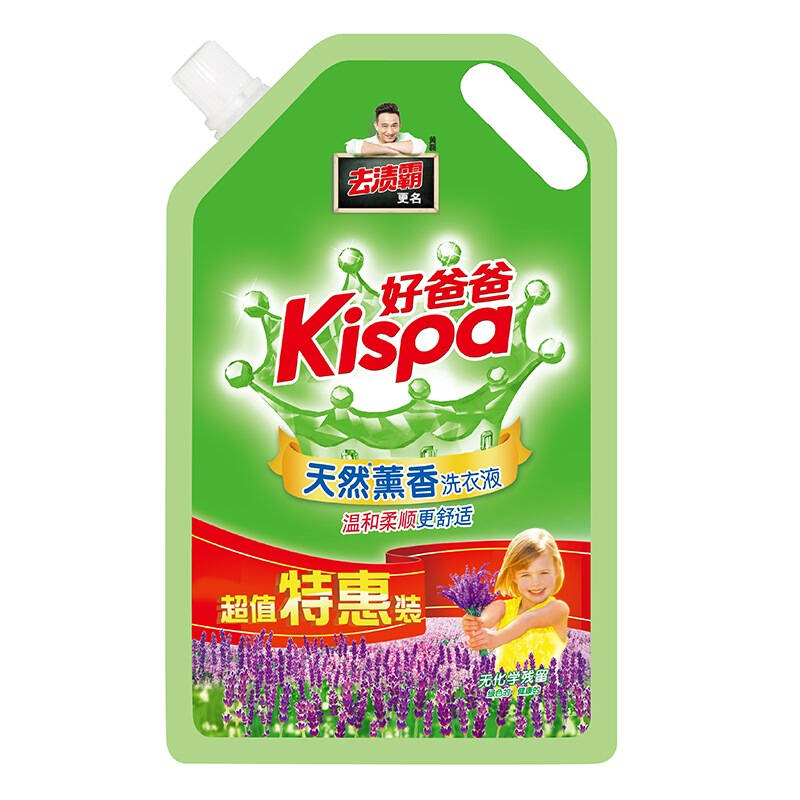 好爸爸kispa天然熏香洗衣液3.28千克\/瓶怎么样