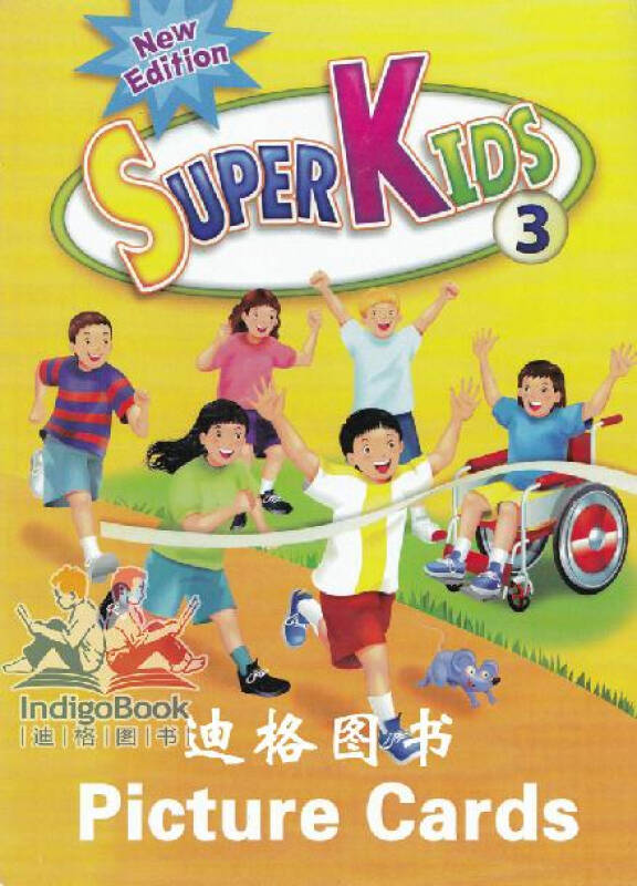 superkids教师卡片第3级原版进口picturecards