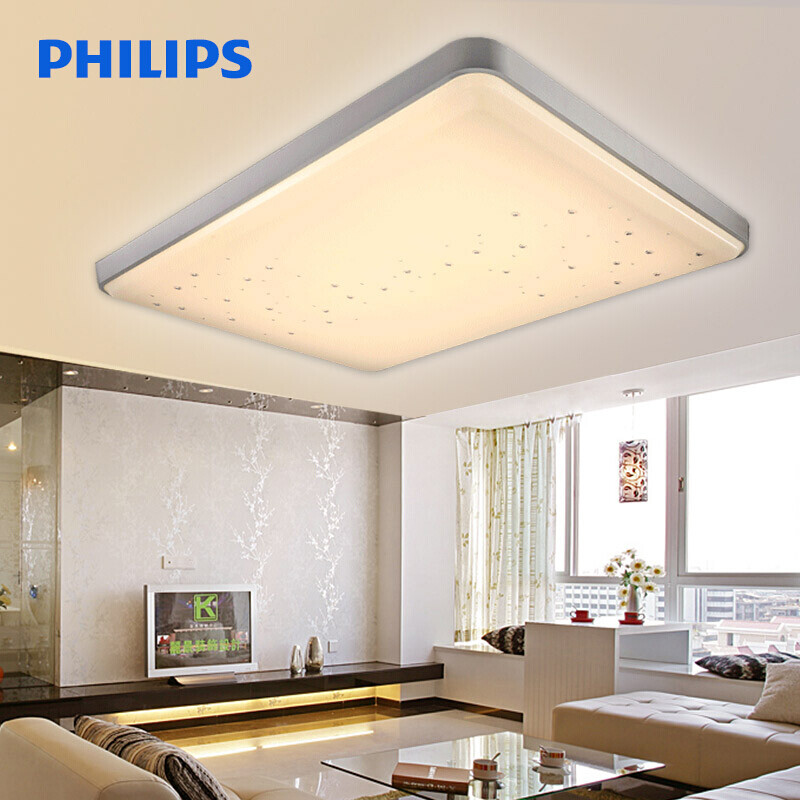 飞利浦(philips) led吸顶灯 客厅书房卧室现代简约灯具饰遥控调光 悦