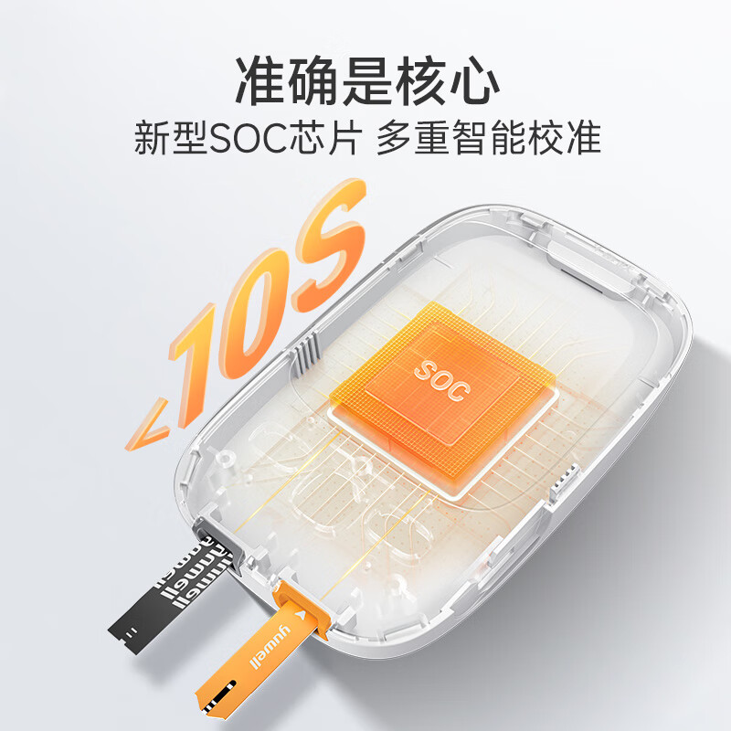 鱼跃GU200(仪器+50试纸）血糖仪图片