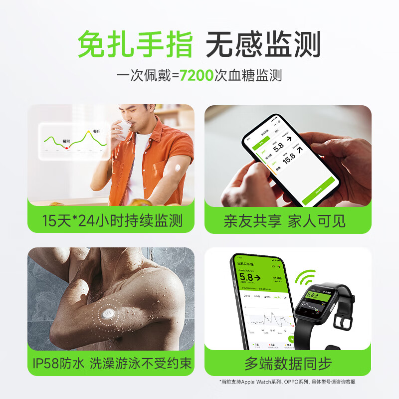 鱼跃Anytime 4Pro 12盒动态血糖仪图片