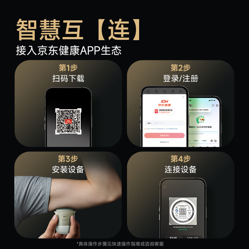 鱼跃Anytime5HSE 4盒装动态血糖仪图片