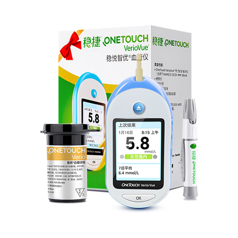 强生稳悦智优型(25片试纸)血糖仪图片