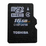 ��֥��TOSHIBA��16GB TF(microSDHC���洢����Class4��