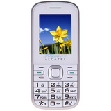 ALCATEL 阿尔卡特 C60 GSM老人手机（银白）双卡双待