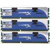 ��ʿ�٣�Kingston��HyperX  DDR3 1600 6G��2G*3�� 3ͨ����̨ʽ���ڴ�KHX12800D3LLK3/6GX