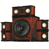 ������HiVi����ý������ M20-5.1MKII 5.1���� ����ɫ
