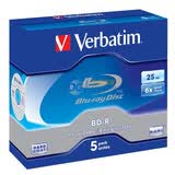 ������Verbatim��BD-R 6�� 25G ����ϵ�� 5Ƭ��װ ��¼��