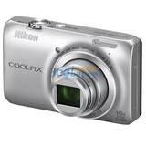 �῵��NIKON�� Coolpix  S6300 ��Я������� ��ɫ��1602������ 2.7���� 10����� 25mm��� 3D��Ӱ CMOS��