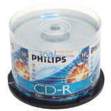 �����֣�PHILIPS��CD-R 52�� 700MB Ͱװ50Ƭ ��¼��