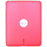 卡登仕（CAPDASE）苹果 iPad 玲珑硅胶套（红色）保护套+保护膜+支架