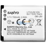 ����SANYO�� �ձ�ԭװ������ DB-L80/LI88 700mAh