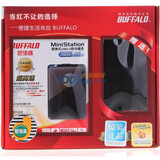 �ͷ��磨BUFFALO��2.5���ƶ�Ӳ��PNT��USB3.0��500GB����觺ڣ��ػ����(�ں�ԭװӲ�̰�һ��)