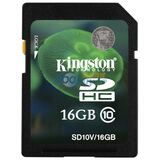 ��ʿ�٣�kingston��16GB class10 SD�洢����SD10V/16G��