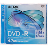 TDK 16x 4.7G ����� DVD-R ��Ƭ ��װ