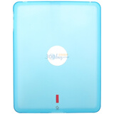 卡登仕（CAPDASE）苹果 iPad 玲珑硅胶套（蓝色）保护套+保护膜+支架