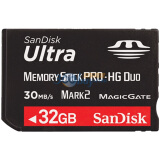 SanDisk（闪迪）Ultra Memory Stick PRO-HG Duo 32GB 记忆棒（30MB/S）