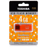 ��֥��TOSHIBA����ϵ�У�UHYBS-004G-OR�� U�� 4G����ɫ��