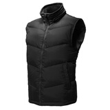 Giordano/佐丹奴男装炫彩藏帽领羽绒背心01070529经典黑色 黑色 L