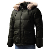Giordano/佐丹奴男装顶级时尚多袋羽绒服01070628露营袋绿色 绿色 L