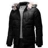 Giordano/佐丹奴男装帅气简约羽绒服01070634经典黑色 黑色 XL