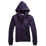 Giordano/佐丹奴女装闪亮皇冠开胸卫衣01370943哥特式紫 紫色 XL