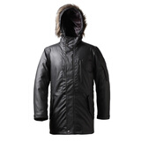 Giordano/佐丹奴BSX男装炫酷暖冬皮革羽绒服04070594灰色 灰色 XL