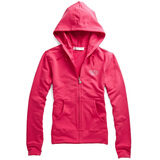 Giordano/佐丹奴女装闪亮皇冠开胸卫衣01370943树莓红 深粉红 L