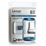 �׿�ɳ��Lexar��8G MicroSDHC(TF)���ٴ洢����Class10��15m/s����������װ��