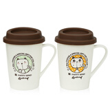 意马克杯咖啡杯 女士情侣办公杯 A012-A7-A8黄