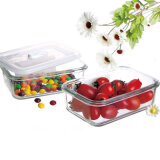 悠品 创意百货 耐热玻璃密封保鲜盒(1只) 水果盒