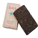 0g 湖南特产茶叶 安化黑茶砖茶 金花茯砖黑砖怎