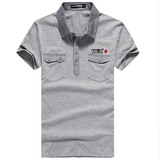T恤短袖POLO衫 DP1007 浅灰色 185:商品评