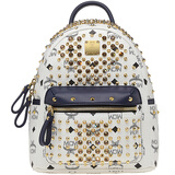 MCM韩国正品代购 迷你双肩包 白色款MWK4S