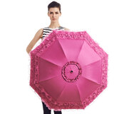 丝界SIGI超强防紫外线黑胶太阳伞 超轻防晒遮